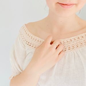 Vintage Edwardian crop top